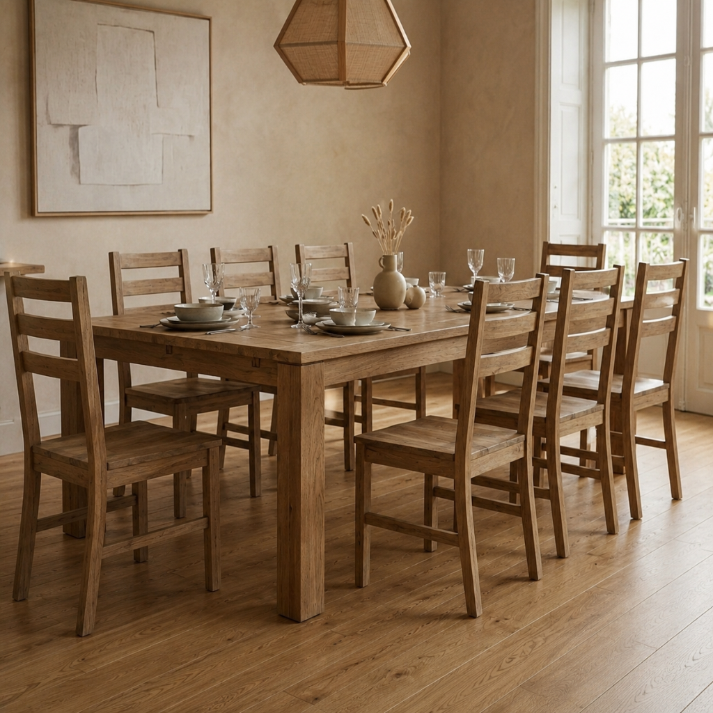 8 chaises
