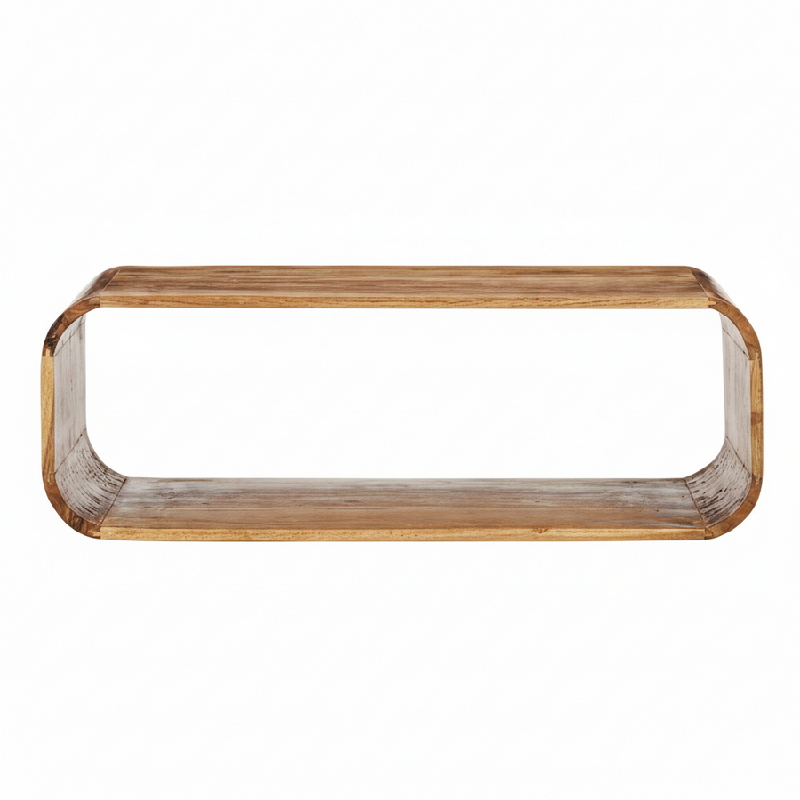Table basse anneau en acacia massif