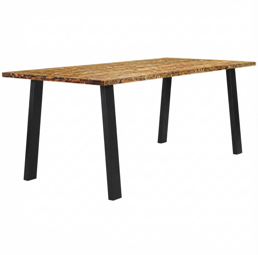 Table à manger plateau épais en acacia massif