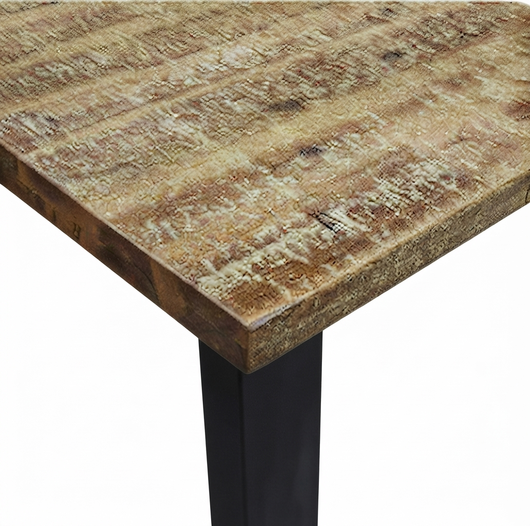 Table à manger plateau épais en acacia massif